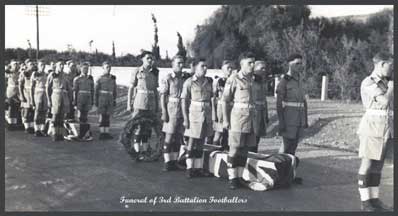 Funeral of 3 Para Footballers